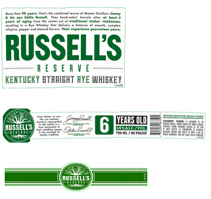 Russell's Reserve 1