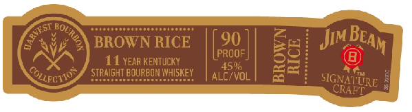 Jim Beam Harvest Collection - Brown Rice