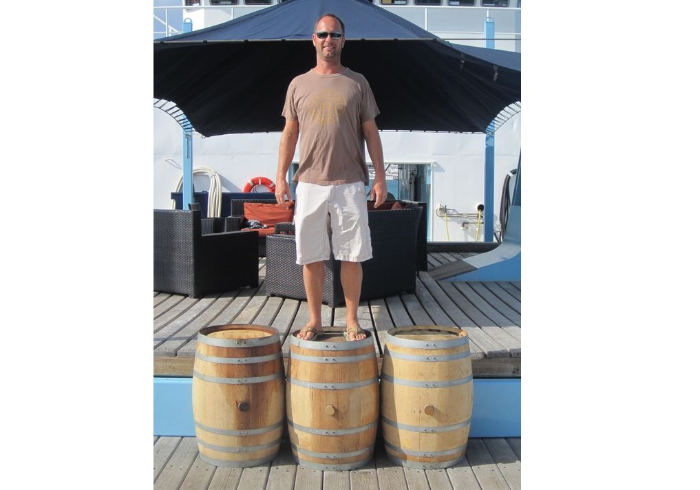 Trey-with-Ocean-Bourbon-Barrels