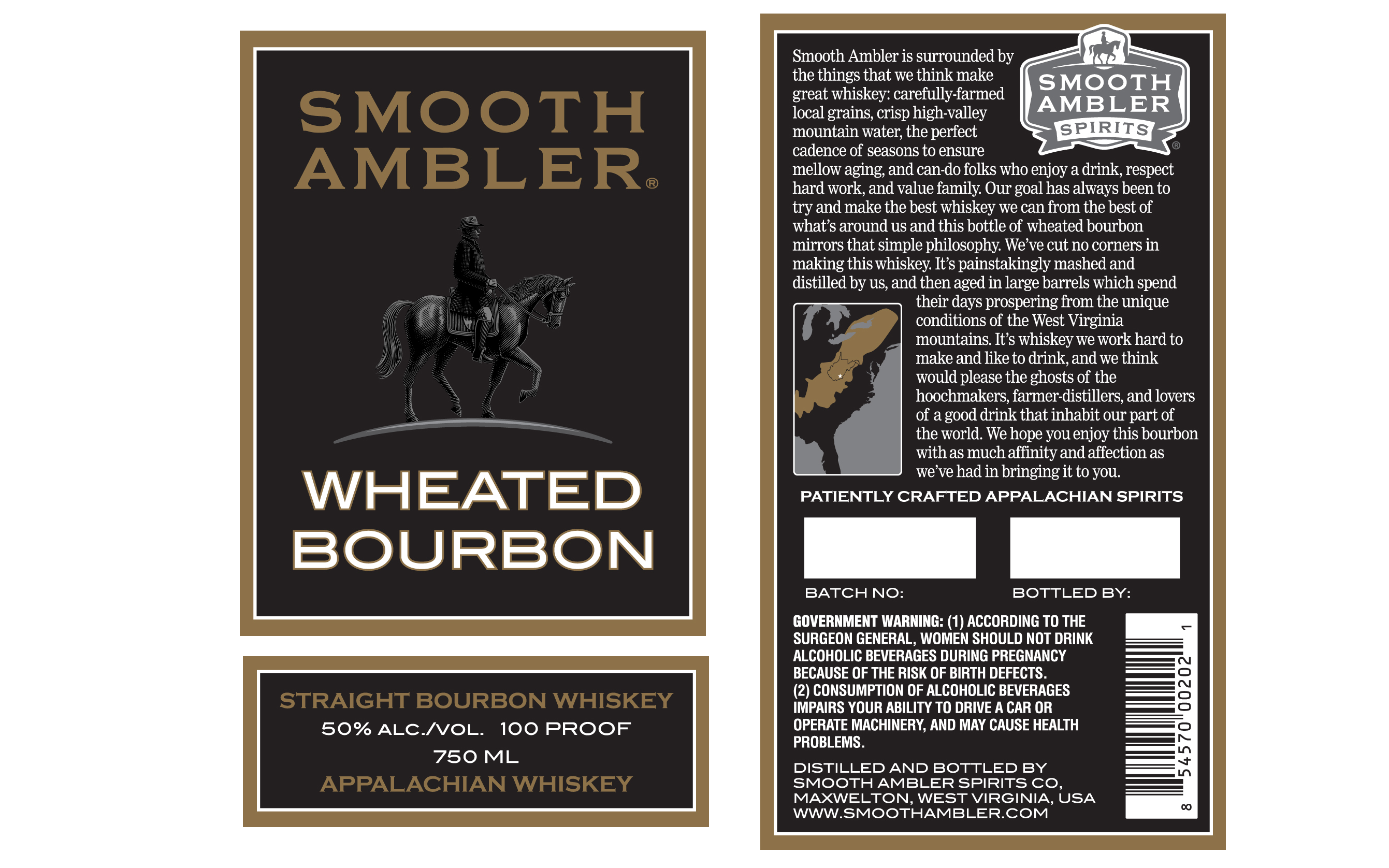 Smooth Ambler wheated bourbon